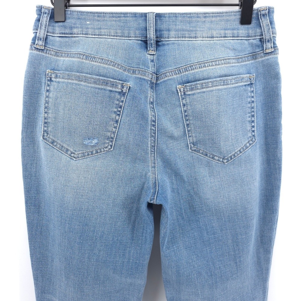 Chico's Women Jeans So Slimming Girlfriend Slim Leg Crop 00 (US‎ 2) Blue - Picture 4 of 10